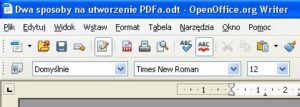 open office pdf